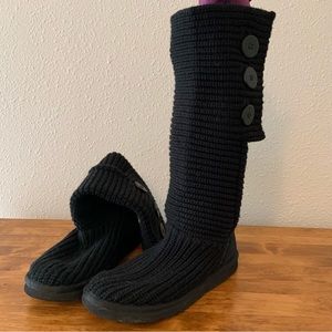 UGG Classic Cardy Knit Boots